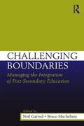 Cover: Challenging Boundaries - Routledge