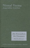 Cover: Die Einsamkeit des Einsamen - Lotos Werkstatt
