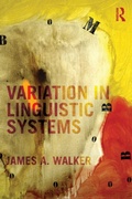 Cover: Variation in Linguistic Systems - Routledge