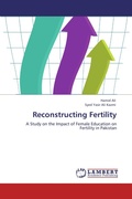 Cover: Reconstructing Fertility - LAP Lambert Academic Publishing