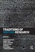Cover: Traditions of Writing Research - Routledge