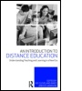 Cover: An Introduction to Distance Education - Routledge