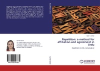 Enlarge image Cover: Repetition - LAP Lambert Academic Publishing