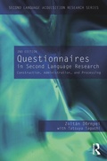 Cover: Questionnaires in Second Language Research - Routledge