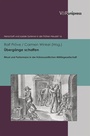 Cover: Übergänge schaffen - V&R unipress