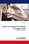 Cover: Impact of Supply Uncertainty in Supply Chain - LAP Lambert Academic Publishing