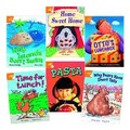 Cover: Learn at Home:Star Reading Orange Level Pack (5 fiction and 1 non-fiction book) - Rigby