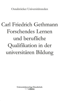Abbildung von: Forschendes Lernen und berufliche Qualifikation in der universitären Bildung - Brill Deutschland