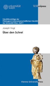 Abbildung von: Über den Schrei - Brill Deutschland