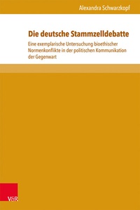 Abbildung von: Die deutsche Stammzelldebatte - Brill Deutschland
