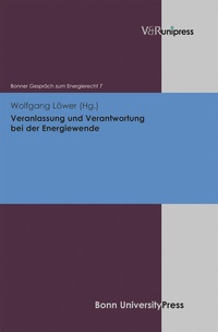 Abbildung von: Veranlassung und Verantwortung bei der Energiewende - Brill Deutschland