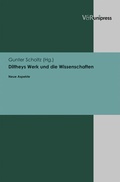 Cover: Diltheys Werk und die Wissenschaften - Brill Deutschland