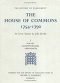 Cover: The History of Parliament: the House of Commons, 1754-1790 [3 volume set] - Martin Secker & Warburg Ltd