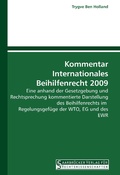 Cover: Kommentar Internationales Beihilfenrecht 2009 - Saarbr&uuml;cker Verlag f&uuml;r Rechtswissenschaften