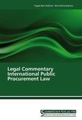 Cover: Legal Commentary International Public Procurement Law - Saarbr&uuml;cker Verlag f&uuml;r Rechtswissenschaften