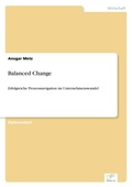 Cover: Balanced Change - diplom.de