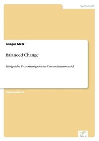 Enlarge image Cover: Balanced Change - diplom.de