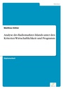 Cover: Analyse des Radiomarktes Islands unter den Kriterien Wirtschaftlichkeit und Programm - diplom.de