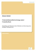 Cover: Unternehmensbewertung unter Unsicherheit - diplom.de