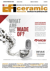 Abbildung von: cfi - ceramic forum international - Göller Verlag