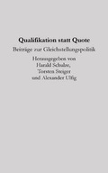 Cover: Qualifikation Statt Quote - Books on Demand