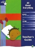 Cover: Rigby Star Shared Year 1 Fiction: All About Everything Teachers Guide - Rigby