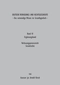 Cover: Deutsche Verfassungs - und Rechtsgeschichte - BoD - Books on Demand