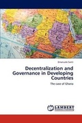Cover: Decentralization and Governance in Developing Countries - LAP Lambert Academic Publishing