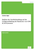 Cover: Einfluss der Nachbehandlung auf die Gefuegeausbildung der Randzone von CEM II/ B-S-Systemen - diplom.de