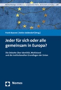 Cover: Jeder f&uuml;r sich oder alle gemeinsam in Europa? - Nomos