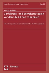 Abbildung von: Verfahrens- und Beweisstrategien vor den UN-ad hoc Tribunalen - Nomos
