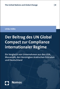 Abbildung von: Der Beitrag des UN Global Compact zur Compliance internationaler Regime - Nomos