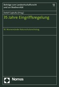 Abbildung von: 35 Jahre Eingriffsregelung - Nomos