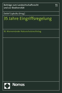 Abbildung von: 35 Jahre Eingriffsregelung - Nomos