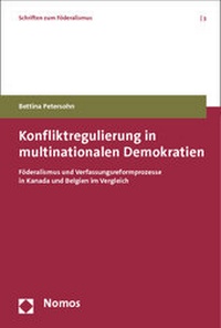 Bild: Konfliktregulierung in multinationalen Demokratien - Nomos