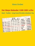 Cover: Der Maya-Kalender 1100-1001 v.Chr. - BoD - Books on Demand