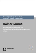 Cover: Wissenschaftliches Forum f&uuml;r Sozialwirtschaft und Sozialmanagement 1/2013 - Nomos