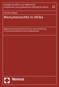 Cover: Menschenrechte in Afrika - Nomos