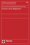 Cover: Parteien ohne Mitglieder? - Nomos