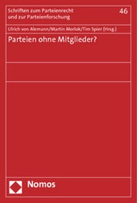 Enlarge image Cover: Parteien ohne Mitglieder? - Nomos
