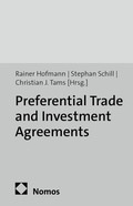 Cover: Preferential Trade and Investment Agreements - Nomos