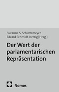 Cover: Der Wert der parlamentarischen Repr&auml;sentation - Nomos