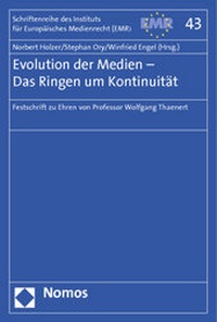 Enlarge image Cover: Evolution der Medien - Das Ringen um Kontinuität - Nomos
