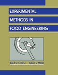 Cover: Experimental Methods in Food Engineering - Kluwer Academic / Plenum Publishers