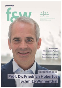 Abbildung von: f&w - führen und wirtschaften im Krankenhaus - Bibliomed Medizinische Verlagsgesellschaft