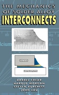 Cover: Mechanics of Solder Alloy Interconnects - Kluwer Academic Publishers