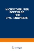 Cover: Microcomputer Software for Civil Engineers - Van Nostrand Reinhold Inc.,U.S.