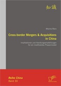 Abbildung von: Cross-border Mergers & Acquisitions in China - Diplomica Verlag