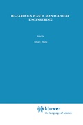 Abbildung von: Hazardous Waste Management Engineering - Kluwer Academic Publishers