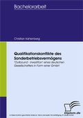 Cover: Qualifikationskonflikte des Sonderbetriebsverm&ouml;gens - diplom.de